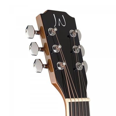 James Neligan BES-A Acoustic Guitar, Dark Cherryburst image 2