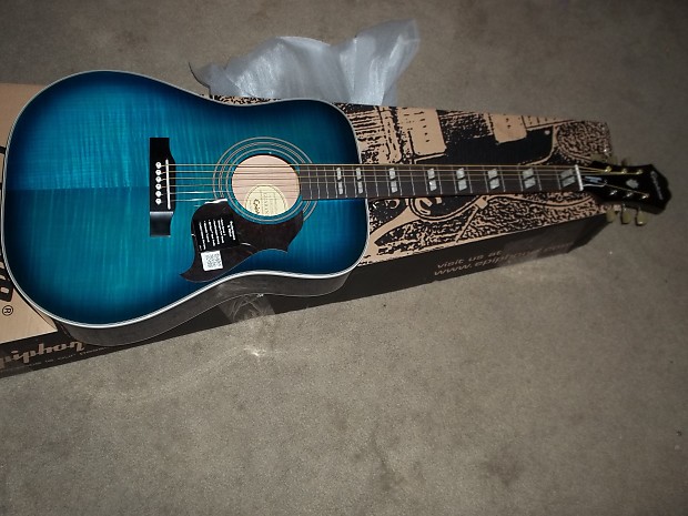 極美品✨　Epiphone Hummingbird Artist ブルー Epiphone / Hummingbird Artist BB (Blueburst