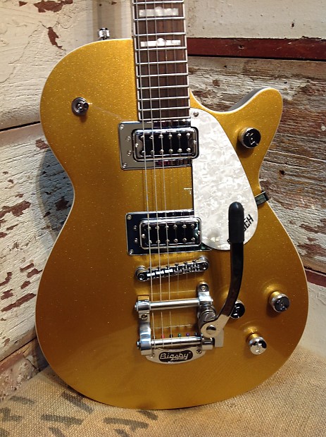 Gretsch G5438T Pro Jet with Bigsby  Gold image 1