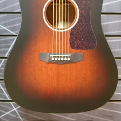 Guild USA D-20 Dreadnought Vintage Sunburst Acoustic Guitar & Case for sale