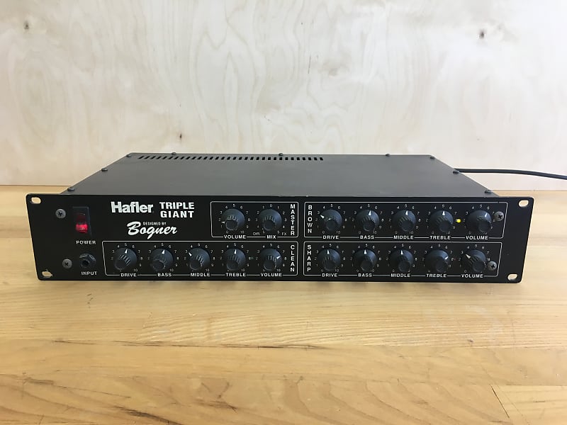 Hafler Bogner Triple Giant - Classic Three Channel Tube Preamp Rack