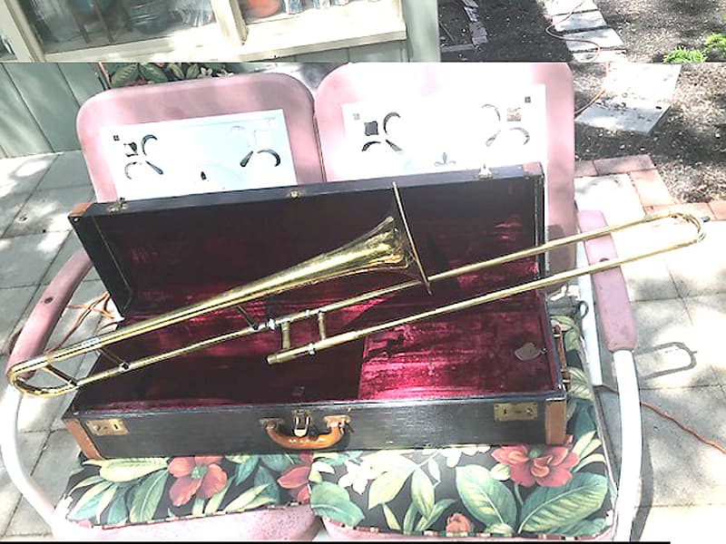 OLDS Special Trombone with case 1947 Reverb