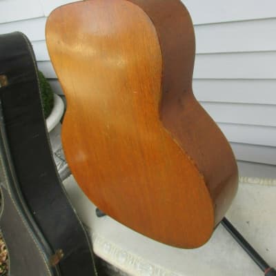 Vintage Orpheum Tenor Acoustic Guitar For Parts or Repair image 9