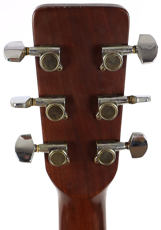 Morris MD507 Solid Top Mahogany Cherry Sunburst Acoustic