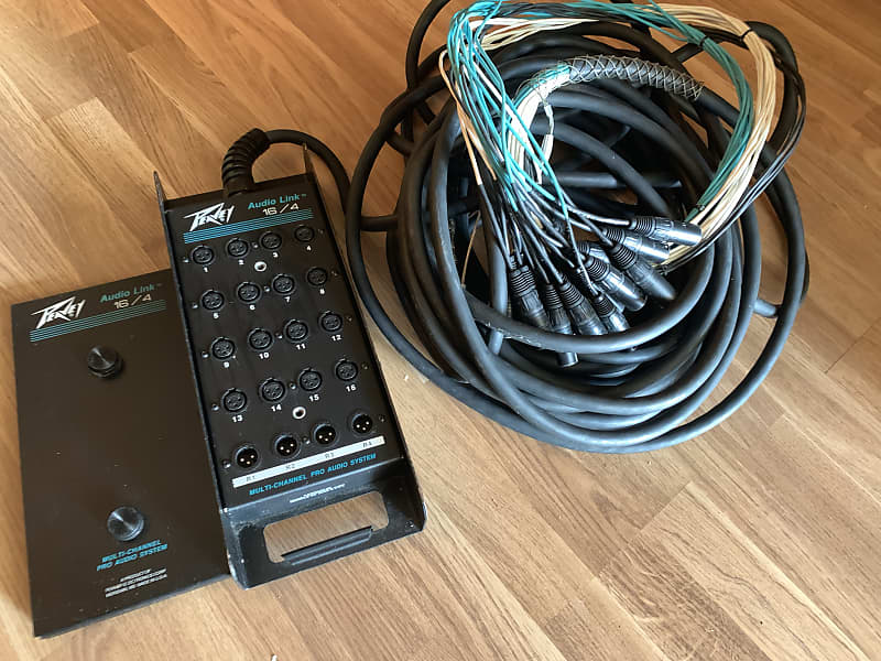 バーゲンで Peavey/Neutrik 16/4 AudioLink - 30m/100ft Snake/Multicore 配信機器・PA機器・レコーディング機器