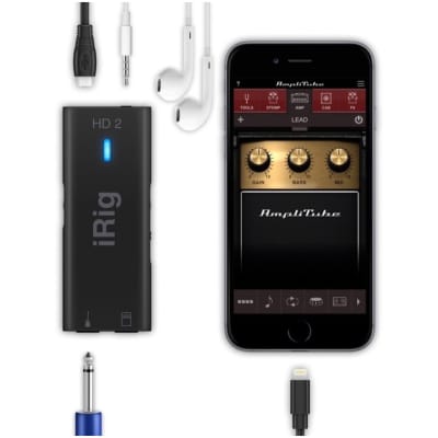 IK Multimedia iRig HD 2 iOS/USB Guitar Audio Interface image 3