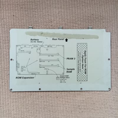 Kurzweil K2600R ROM & Ram Door Metal Cover