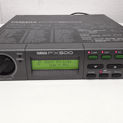 ギター YAMAHA FX500 Simul-Effect Processor Yamaha FX500 – Catalinbread Effects