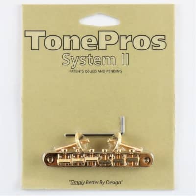 TONEPROS ABR-1 REPLACEMENT TUNE-O-MATIC GOLD for sale