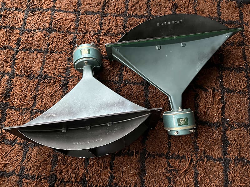 Vintage Altec Lansing H 811 B Horn With 806A Driver Black Green  			