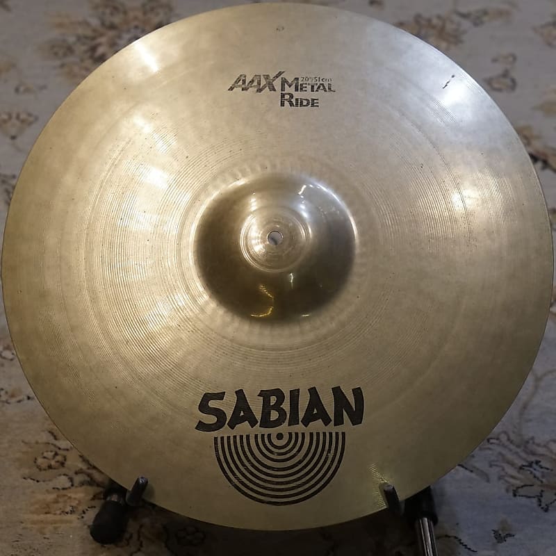 Sabian 20" AAX Metal Ride Cymbal 1993 - 2001 image 1