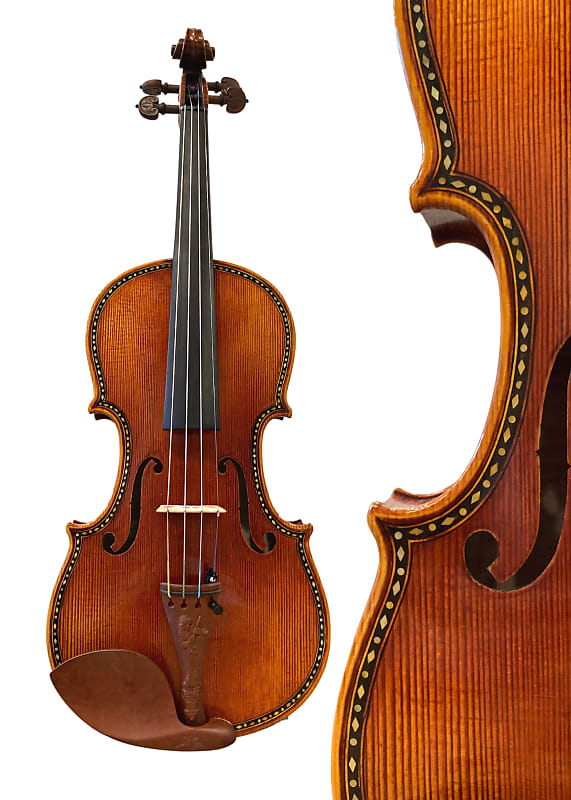 D Z Strad Violin Outfit - Model 505F - (4/4) 'Hellier