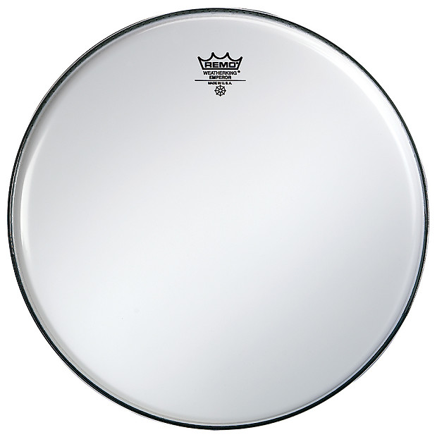 Remo Emperor Smooth White Bass Drum Head 32" image 1