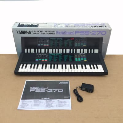 Yamaha PSS-270 Vintage FM Synthesizer Keyboard | Clean in Open Box