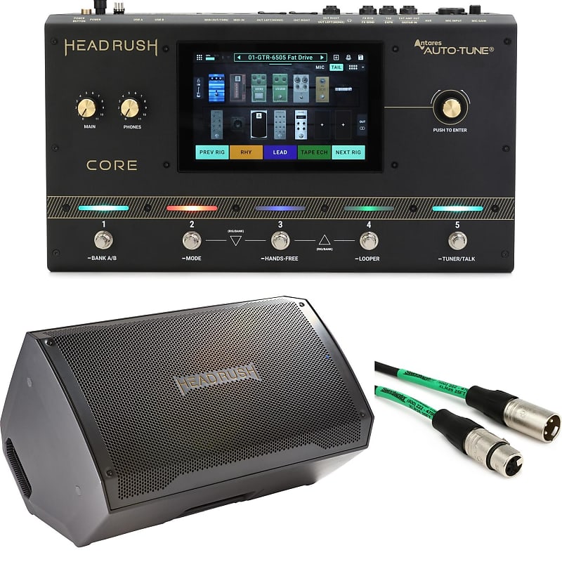 HeadRush Core Guitar Multieffect/Amp Modeler/Vocal Processor Reverb