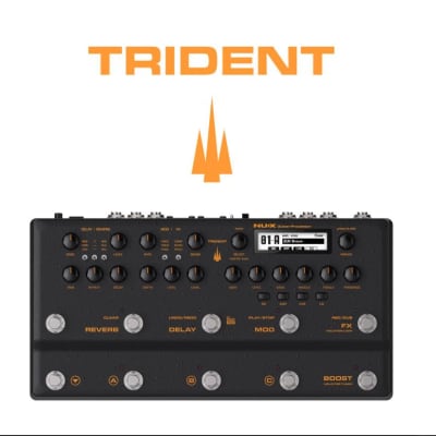 NuX Trident NME-5 Guitar Processor image 1
