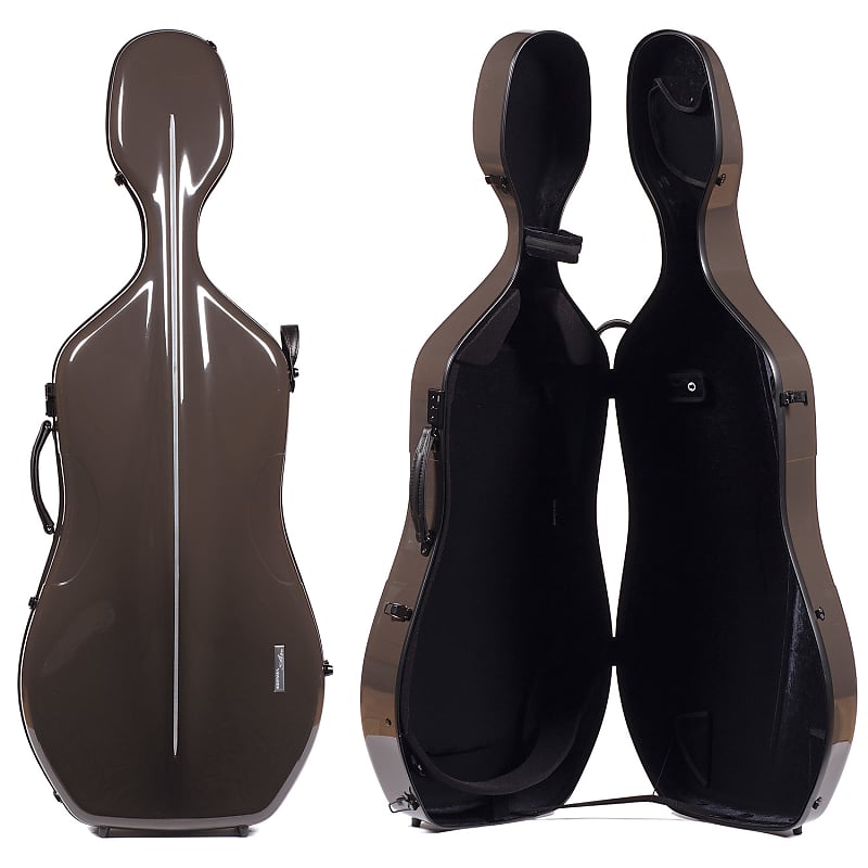 Gewa Gewa 341.270 Air 3.9 Brown 4/4 Cello Case with Black interior image 1