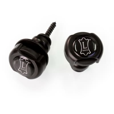 Levy's Levys Matte Black Lockable Strap Buttons Black for sale