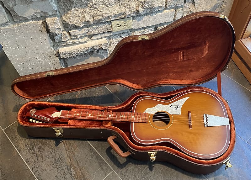 Truetone by Kay Vintage Acoustic Guitar 1960's | Reverb