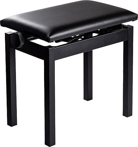 Korg PC-300 Height-Adjustable Piano Bench - Black image 1