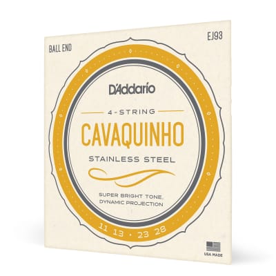 D'Addario EJ93 Cavaquinho Plain & Stainless Steel Wound Strings image 5
