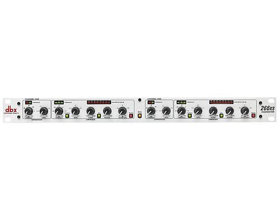 dbx 266xs Dual Channel Compressor Limiter Gate image 1