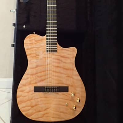 Carvin / Kiesel  NS 1 2016 Natural Quilted Maple image 1