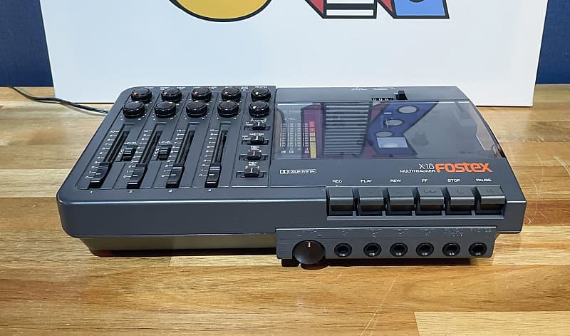 Rare] Fostex X-18 4-Track Multitrack Cassette Recorder | Reverb