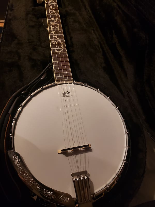 Ibanez B200 5 String Banjo With Gator Case, Picks, And Strap | Reverb