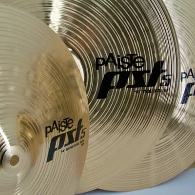 Paiste PST5 Rock Cymbal Set/Free 16" Rock Crash & 18" China W/Purchase/068FR1618 image 3
