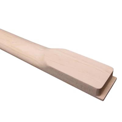 Jackson Style Reverse Headstock 24 Fret Guitar Neck - Maple & Maple image 4