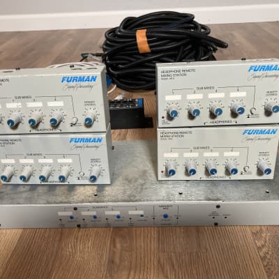 Furman HDS-6 and 4 HR6 remotes all cables and breakout box