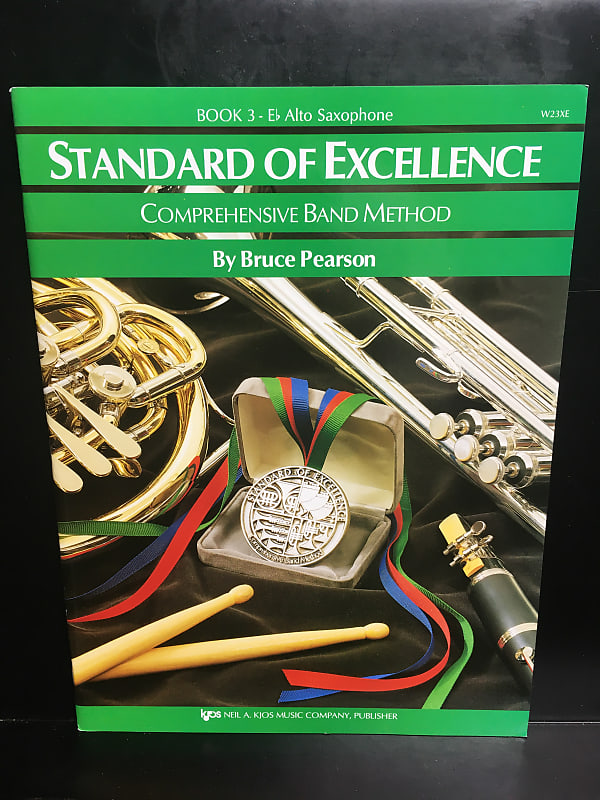 KJOS  W23XE Standard of Excellence Alto Saxophone Book 3 image 1