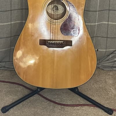 1994 Epiphone PR 800 S Natural Samick Korea - Original Hard Case