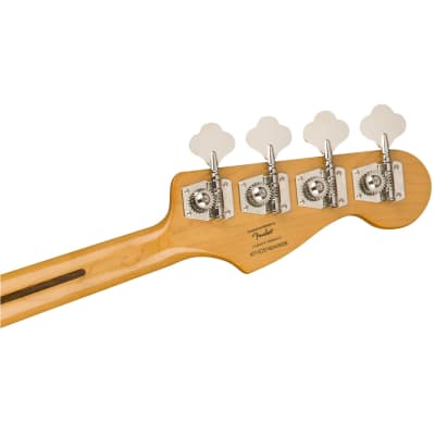 Squier Classic Vibe 70s Jazz Bass, Black, Left-Handed, Maple Fingerboard image 6