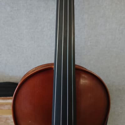 Borg Model MCV41 4/4 Full-Size Violin with Bow and Case Recently Serviced image 6