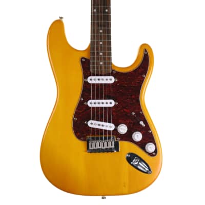 Squier Standard Series Stratocaster Electric Guitar, Natural