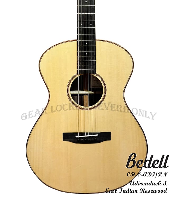 Bedell Coffee House Orchestra Natural Adirondack spruce & Indian rosewood handmade guitar image 1