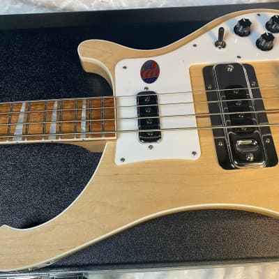 NEW ! Rickenbacker 4003 Bass Maple Glo MG - Authorized Dealer - 9.45 lbs - Original Case - G05126 image 7