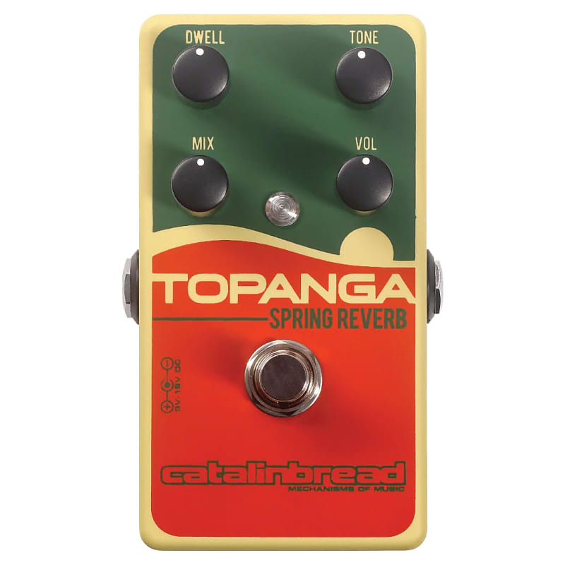 Catalinbread Topanga (Spring Reverb) Guitar Effects Pedal image 1