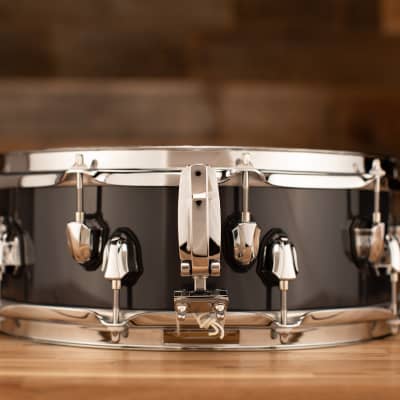 MAPEX BLACK PANTHER RAZOR 14 X 5 MAPLE SNARE DRUM, DARK GREY SOLID LACQUER image 3