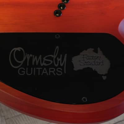 SALE! Ormsby Custom Shop Factory Standard H2 Hypemachine 7 - Red / Yellow Fade image 11