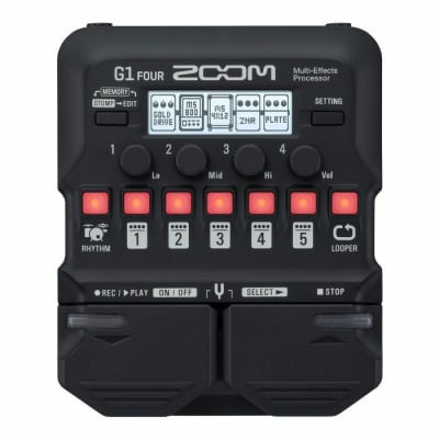 Reverb.com listing, price, conditions, and images for zoom-g1-four