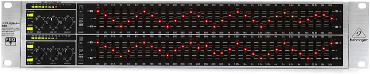 Behringer Ultragraph Pro FBQ3102HD 31-band Stereo Graphic Equalizer image 1