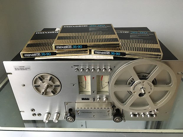 Pioneer RT-707 Auto Reverse 7 reel to reel tape recorder. Refurbished!  W/Extras!
