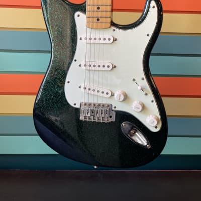 2004 Fender FSR Stratocaster - Flip Flop Blue Green Sparkle (Lollar Specials) image 1