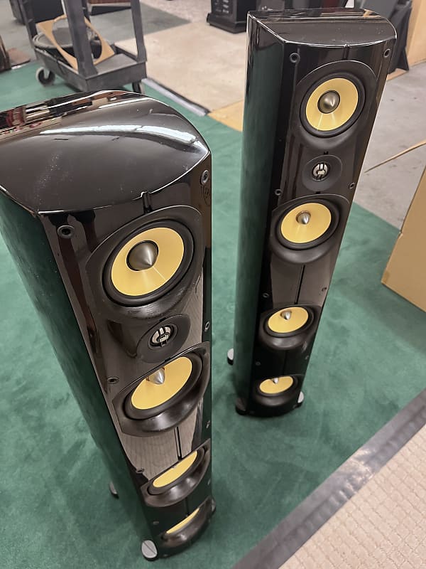 PSB T2 Imagine Towers- Gloss Black | Reverb