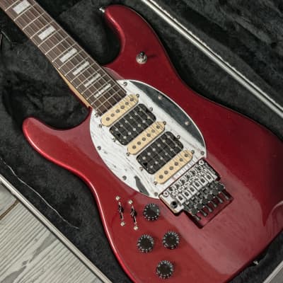 Sawtooth - S-Style Solid Body SHSHS Electric Guitar w/Floyd Rose, Red Sparkle - w/HSC - x4614 - USED image 6