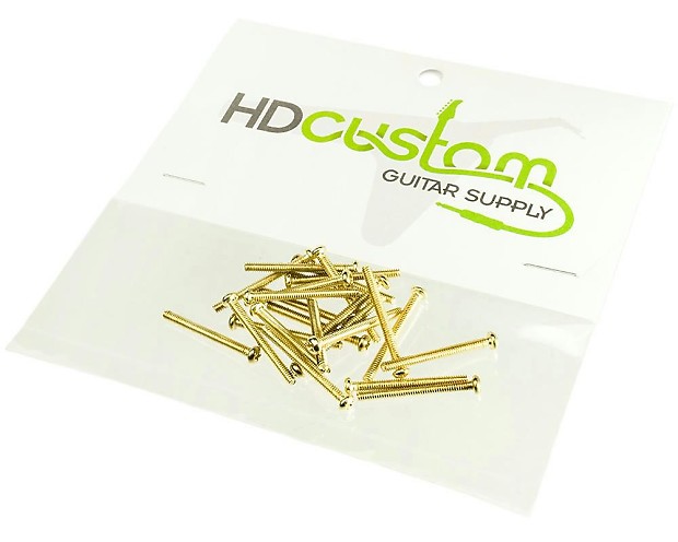 HDCustom HDSP029G-24 Humbucker Height Adjustment Screws (24-Pack) image 1