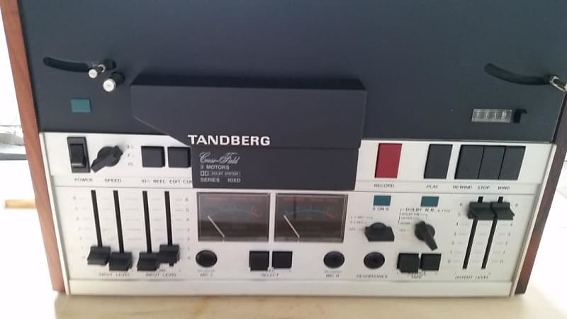 Tandberg 10-X-D 1975 - Cherry Wood 4 TRACK  			